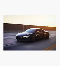 Siniser Audi R8 Photographic Print