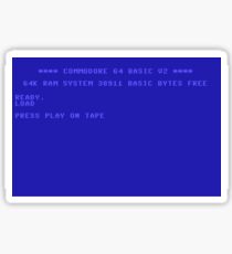Commodore 64 Screen Sticker