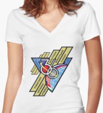 Expedition 36 Mission Patch Women's Fitted V-Neck T-Shirt