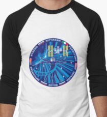 Expedition 37 Mission Patch Men's Baseball ¾ T-Shirt