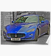 Maserati GranTurismo Poster