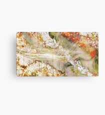 the Art of blending in Metal Print