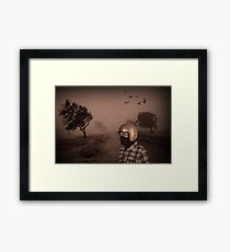 helmet Framed Print