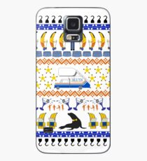 Entwickelte hässliche Strickjacke Hülle & Klebefolie für Samsung Galaxy