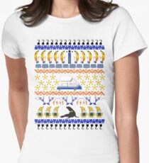 Arrested Development Ugly Sweater Women's Fitted T-Shirt