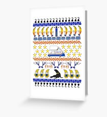 Arrested Development Ugly Sweater Greeting Card