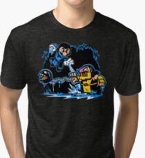Mario Kombat Tri-blend T-Shirt