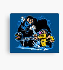 Mario Kombat Canvas Print