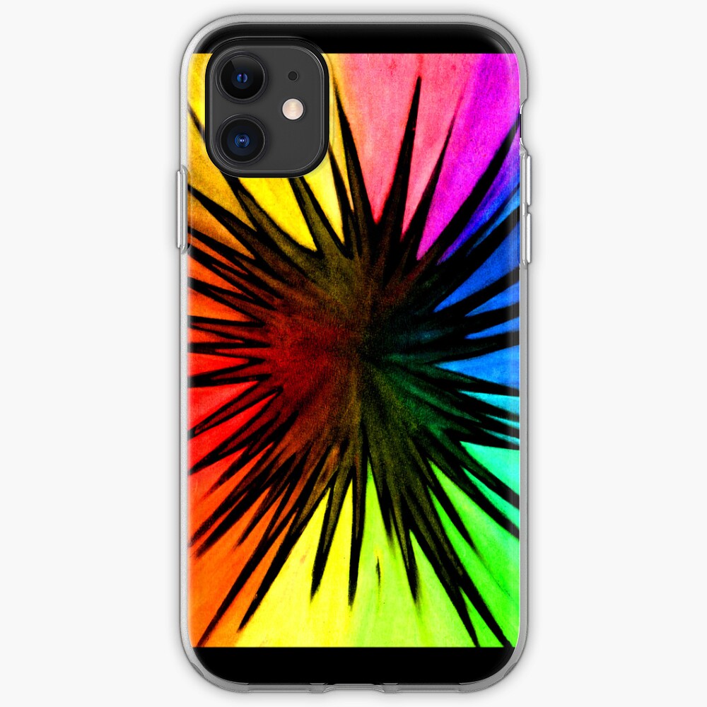 "Rainbow Splat" - phone iPhone Case & Cover