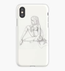 "Luna" Pencil 2012 iPhone Case