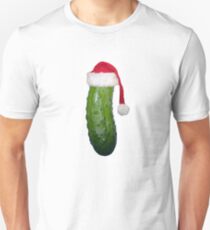 Christmas Pickle Slim Fit T-Shirt