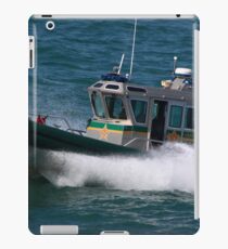 Sheriff's Patrol Boat iPad Case/Skin