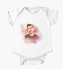 jacksepticeye watercolor splash One Piece - Short Sleeve