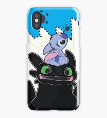 Stitch and Toothless iPhone Case/Skin
