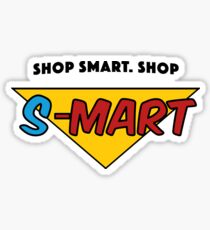Pegatina Compre de manera inteligente.