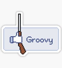 Groovy Sticker