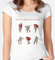 How To Dance With Style In 6 Steps Women's Fitted Scoop T-Shirt