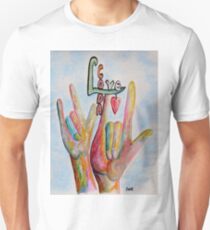 CODA - Children of Deaf Adults Unisex T-Shirt