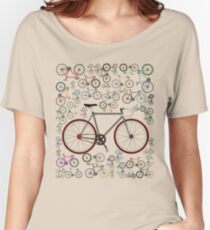 Love Fixie Road Bike Women's Relaxed Fit T-Shirt