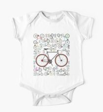 Love Fixie Road Bike One Piece - Short Sleeve