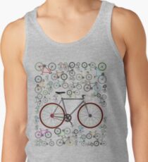 Love Fixie Road Bike Tank Top