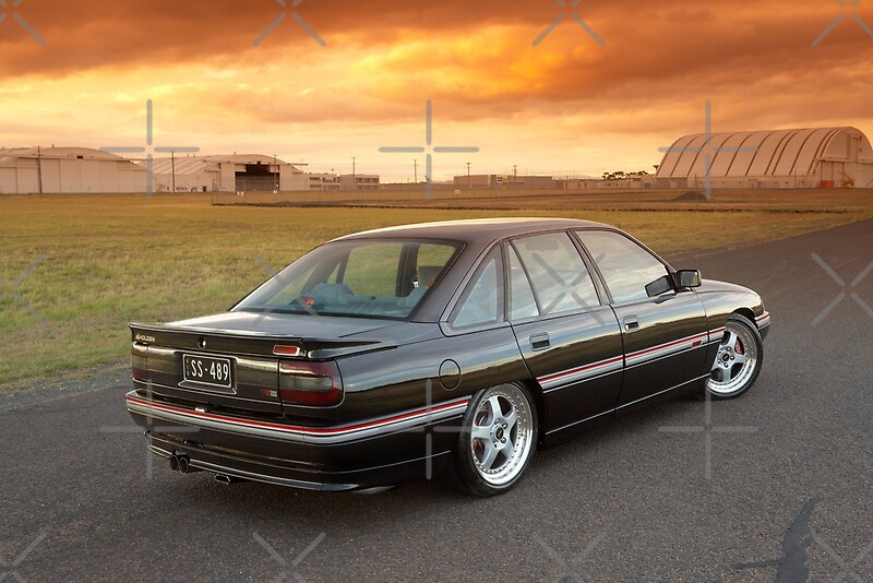 Black Holden Vn Ss Commodore By John Jovic Redbubble 7483