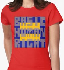 Basic Human Right Women's Fitted T-Shirt