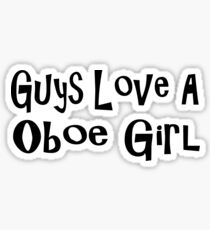 Oboe Sticker
