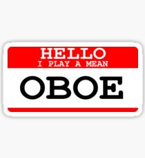 Oboe Sticker