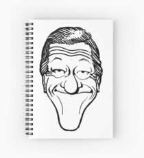 Vintage Dick Van Dyke Caricature Spiral Notebook
