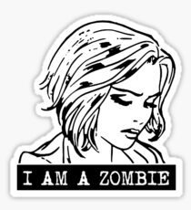 i am a zombie Sticker