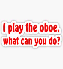 Oboe Sticker