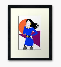 Diamond Framed Print