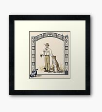 Zookeeper Lestrade Framed Print