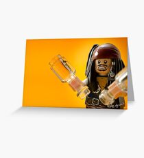 Why is the Rum Gone Greeting Card