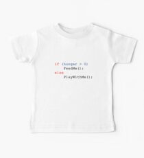 Camiseta para bebés Programa para bebés