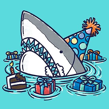 Artwork thumbnail, Birthday Shark III by nickv47