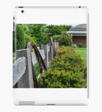 Rural fence iPad Case/Skin