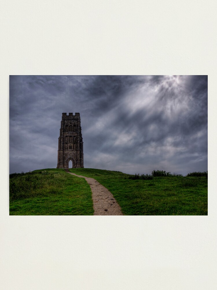 Alternate view of Near the top of Glastonbury Tor Photographic Print