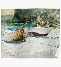 Boats of Catalonia Poster