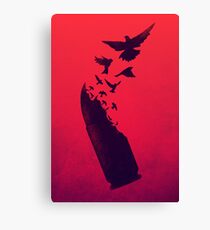 Bullet Birds Canvas Print