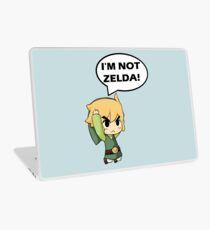 I'm Not Zelda Laptop Skin