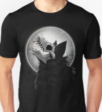 Skull Wolf Howl Unisex T-Shirt