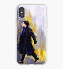 Walking Sherlock iPhone Case