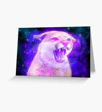 Interstellar anger Greeting Card