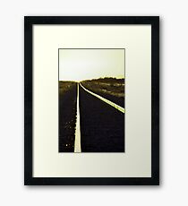 Going west Framed Print