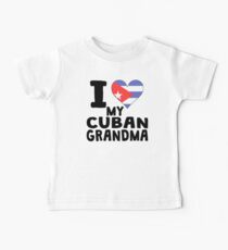I Heart My Cuban Grandma Baby Tee