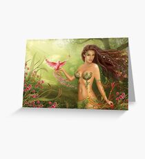 Paradise bird Greeting Card