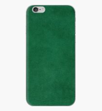 Green leather iPhone-Hülle & Cover