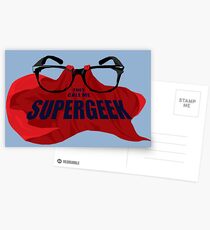 Super Geek Postcards